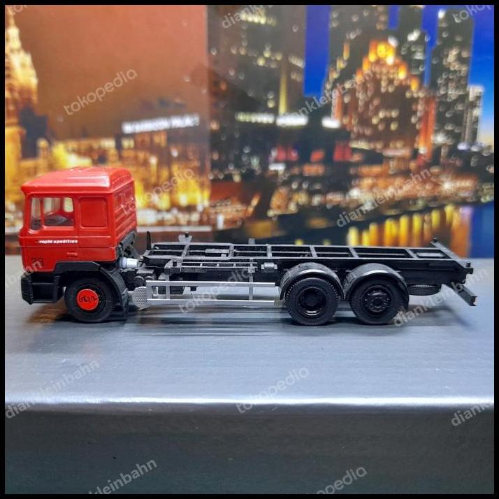 GRATIS ONGKIR AWM SKALA 1:87 HEAD TRUCK MAN MERAH LIVERY RAPID SPEDITION LOOSE WW16 