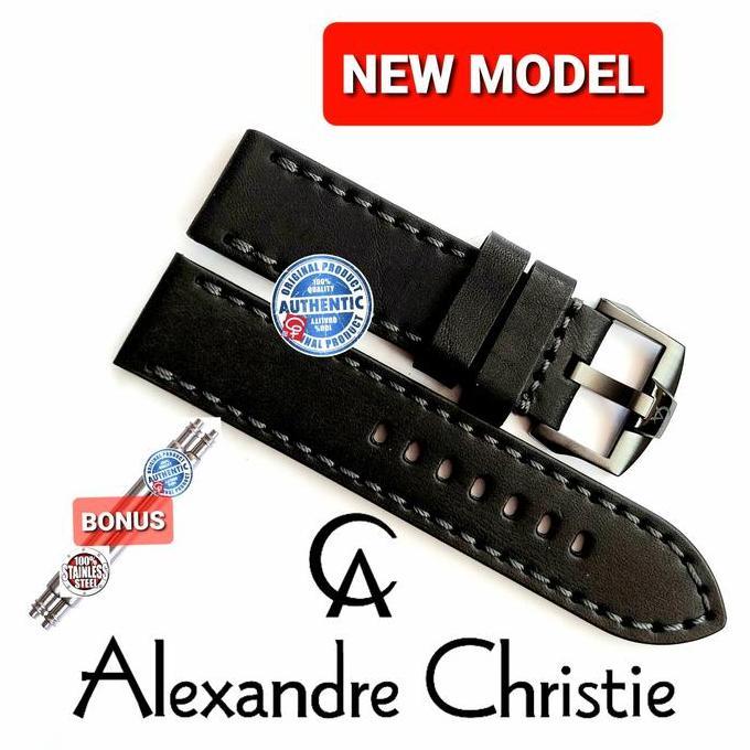 Ready TALI JAM TANGAN ALEXANDRE CHRISTIE AC3030 AC 3030 KULIT 26MM 20MM ORI