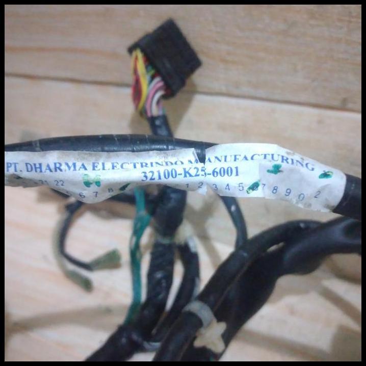 TERBARU WIRE HARNESS KABEL BODY BEAT FI ESP BEAT POP 32100-K25-6001 ORIGINAL !!!!!!