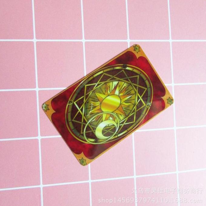 PICL sticker atm kartu clow card stiker cardcaptor sakura anime