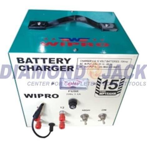 Wipro - Battery Charger - Wp 15 Ahr