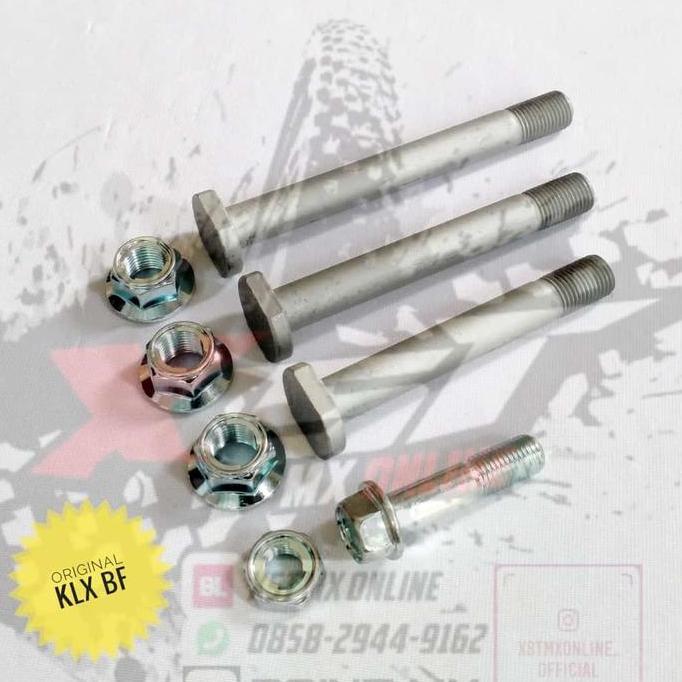 Baut unitrack klx 150 dan mono klx lengkap mur