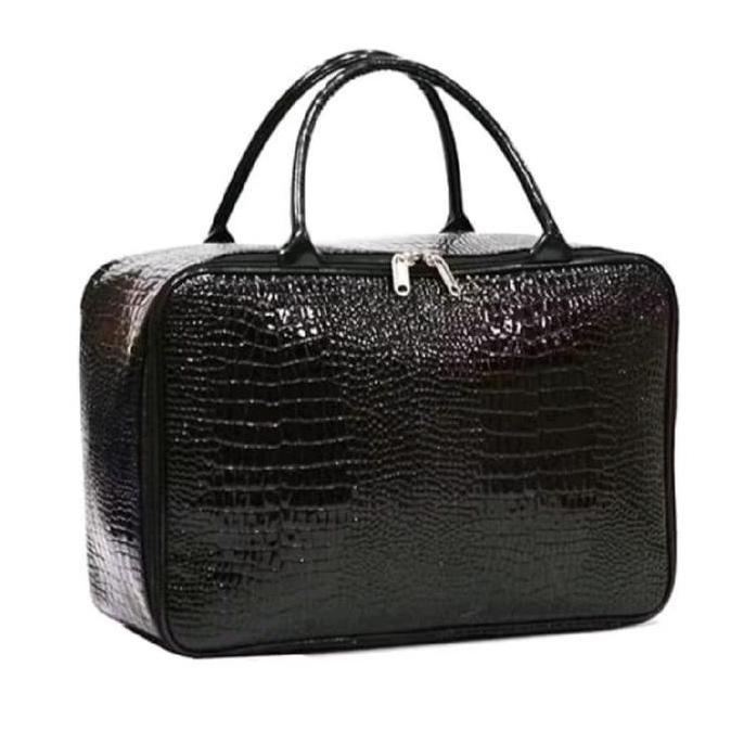 tas travel bahan croco tas mudik tas koper jinjing  Wanita Pria