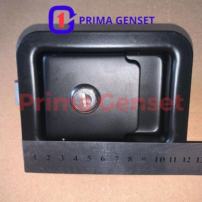 Door Lock / Doorlock Hitam Besi Sedang Genset