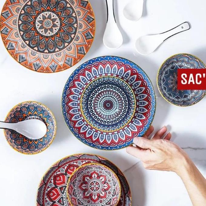 BOHEMIAN II Hampers Japanase Bowl Set Mangkok Keramik Mangkuk Jepang