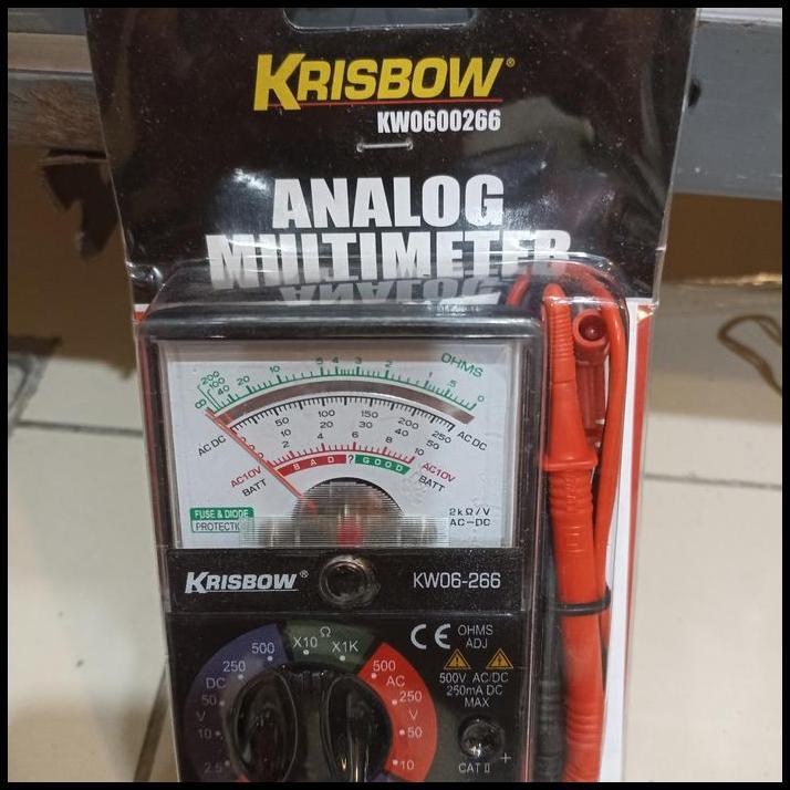 HOT DEAL MULTIMETER ANALOG KECIL KRISBOW KW0600266 