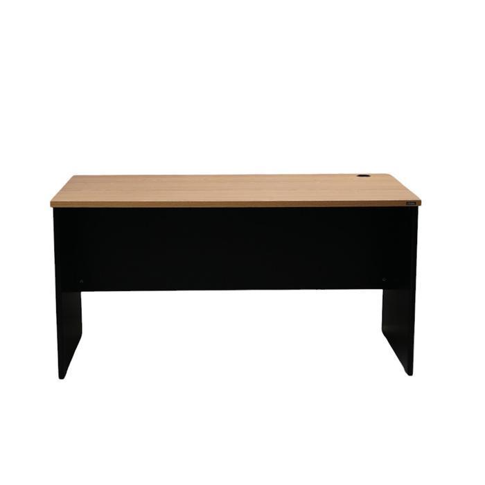 Informa Haris Meja Kantor - Hitam/Cokelat Oak Meja Kerja Meja Belajar Minimalis Tempat Kerja Perabot