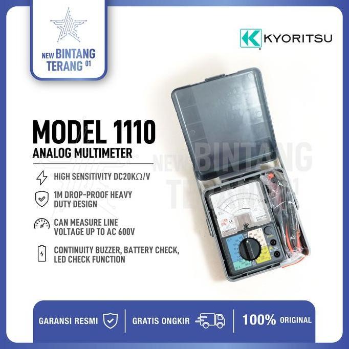 Analog Multimeters Kyoritsu 1110