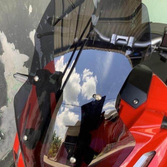 Visor Honda Adv Visor Honda Adv Model Tebal Hitam Model ORIGINAL Bahan Warna