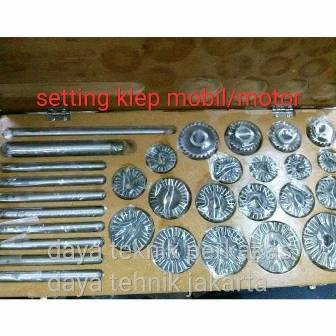 Valve Seat / Face Cutter Set - Setting Klep Mobil 20Pc Set
