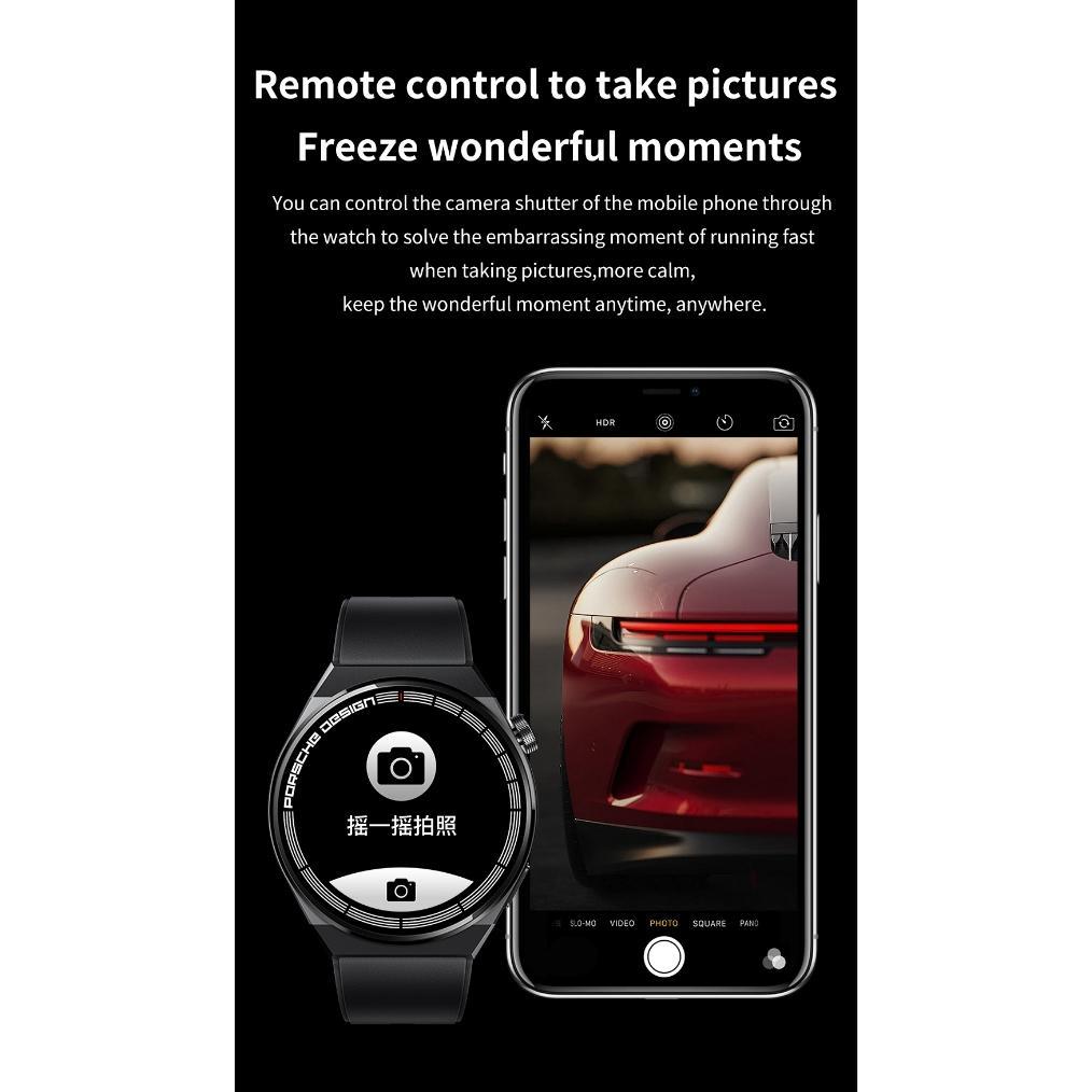 Terbaru Cod100%Original Samsung Smartwatch Gt8 Porsche Gps Nfc Smart Watch 1.28 Inch Screen Bluetoot