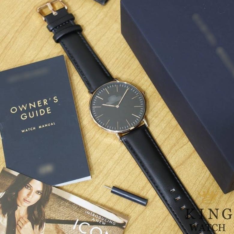 Cuci Gudang ( Bisa Cod ) 100%Ori Jam Tangan Wanita Pria Dw Kulit Premium High Quality Include Box Ex