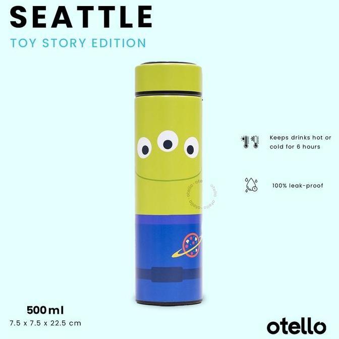 Otello Tumbler Toy Story Lotso Kartun Pooh Buzz Botol Minum Stainless