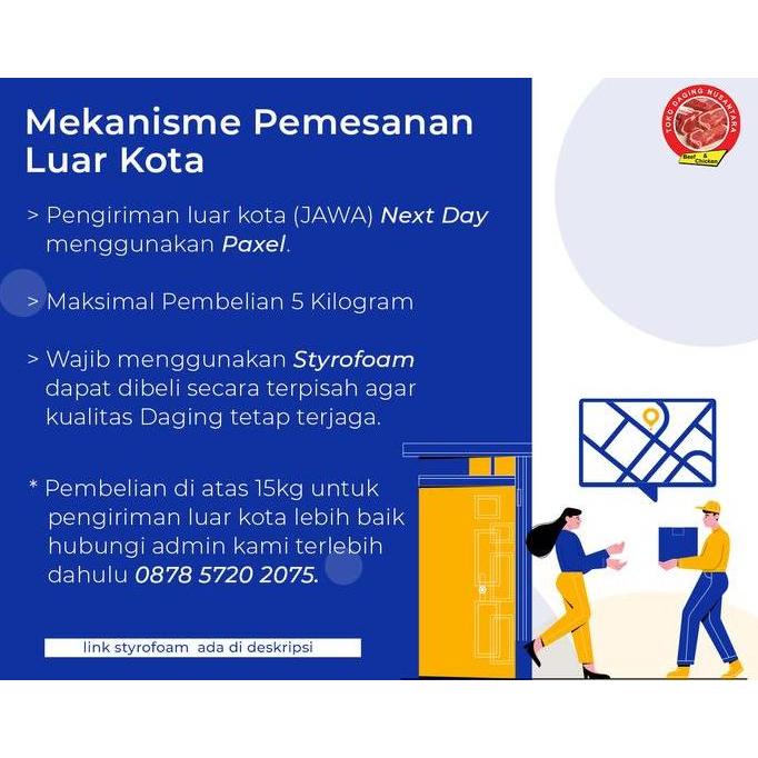 DAGING SAPI BEKU / IMPORT AUS PACK 1KILOGRAM