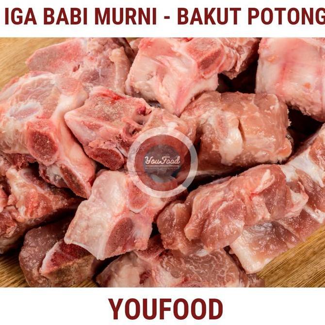 Bakut Babi Bali-Paikut Babi-Iga Babi Bali Potong-Pork Ribs Cut 5x5