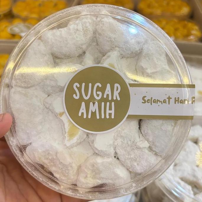 Kue Kering Putri Salju/Kue Putri Salju Premium/Kue Kering Lebaran Putri Salju GJ