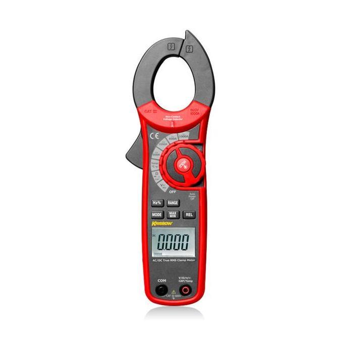 Tang Ampere Clamp Meter Ac/Dc 1000A True Rms Krisbow 10207849