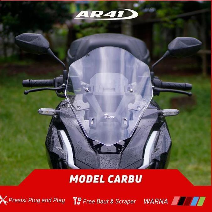 Windshield Visor Adv Model Ocito Winshield Adv Model OCITO 150 Bubble Sporty