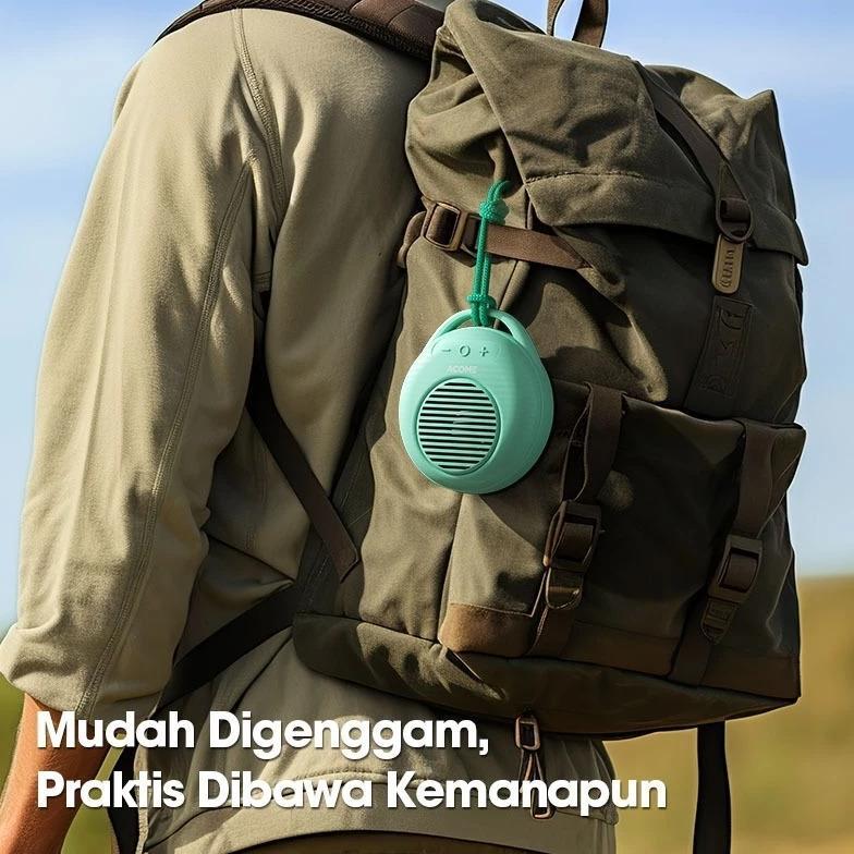 Best Deals Acome A15 Speaker Mini Tws Bluetooth 5.3 Ultra Bass With Rgb Portable