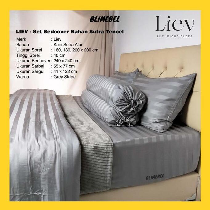 TERLARIS SET BEDCOVER +SPREI KING KOIL/KINGKOIL +SARBAL +SARGUL SUTRA JACQUARD