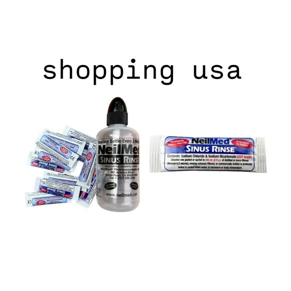neilmed sinus rinse premixed & neilmed paket botol & 10 sinus rinse