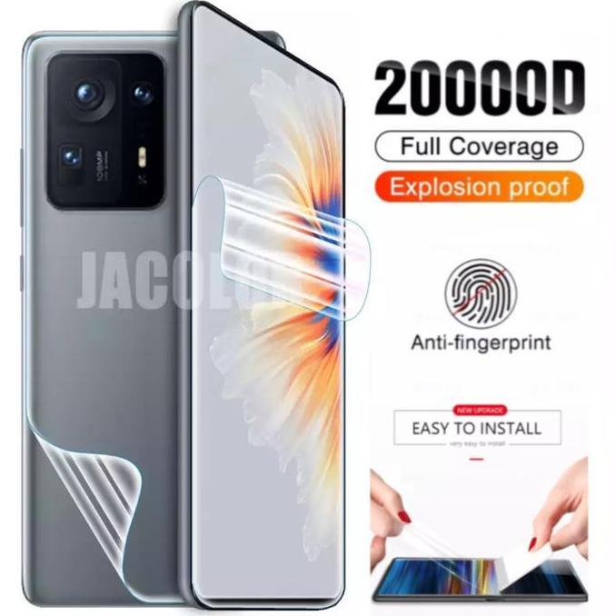 XIAOMI MIX 4 HYDROGEL FRONT+BACK ANTI GORES SCREEN GUARD FULL COVER