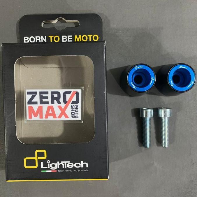 Bar End Jalu Stang Lightech Racing Italy Kawasaki M8 Baut 12 Biru murah