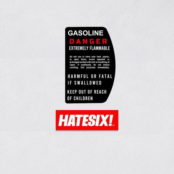 Stiker tangki cadangan Trail CT 90 CT 110 Auxiliary Canteen Gas Tank murah