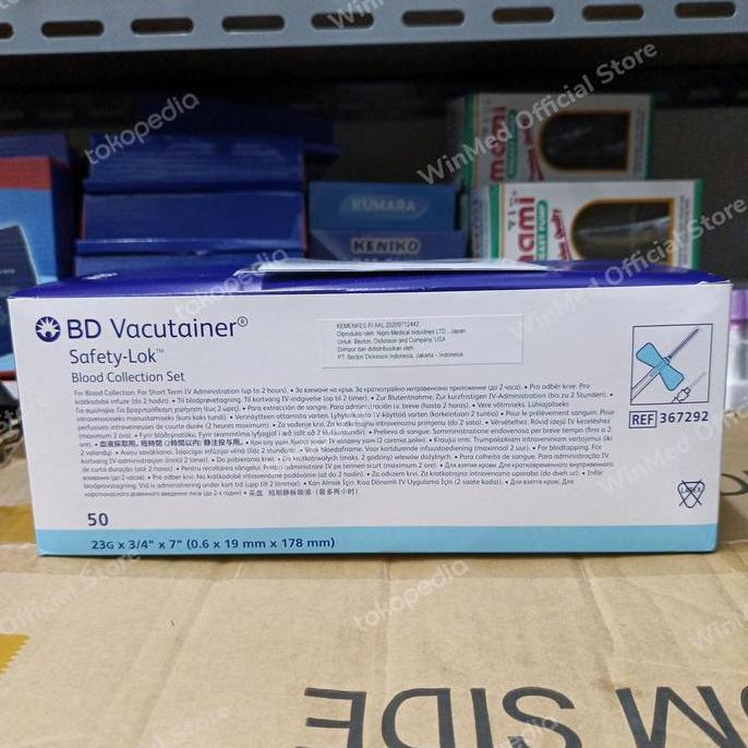 BD Vacutainer Needle Wing no.23G | BD Needle Wing 23G