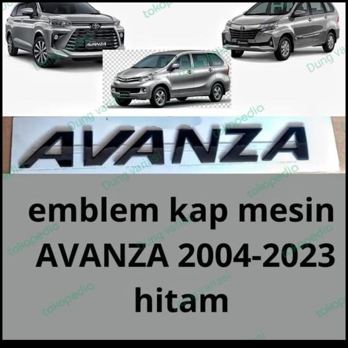TERLARIS EMBLEM KAP MESIN AVANZA 2004-2024 