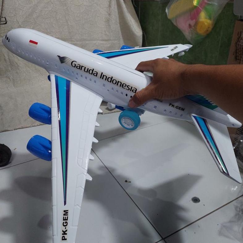 OFFICIAL mainan pesawat garuda Indonesia air asia citilink skala 1/87- PESAWAT JUMBO