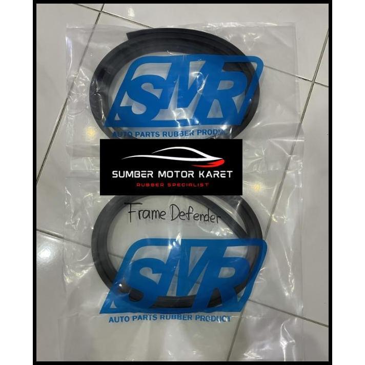 DISKON KARET FRAME KACA LANDROVER DEFENDER ATAS DAN BAWAH 