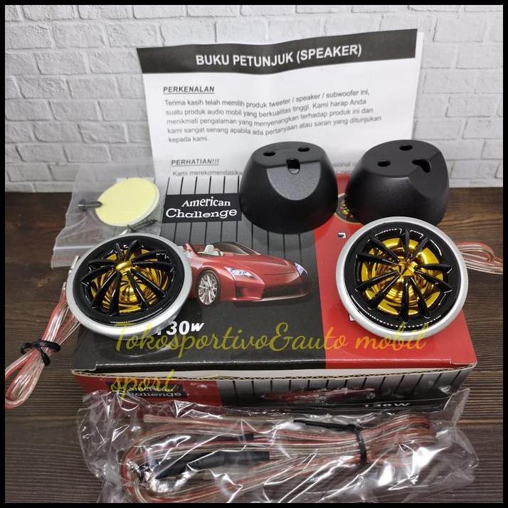 DISKON TWEETER AUDIO MOBIL TWITTER SPEAKER MOBIL AMERICAN CHALLENGE UNIVERSAL 