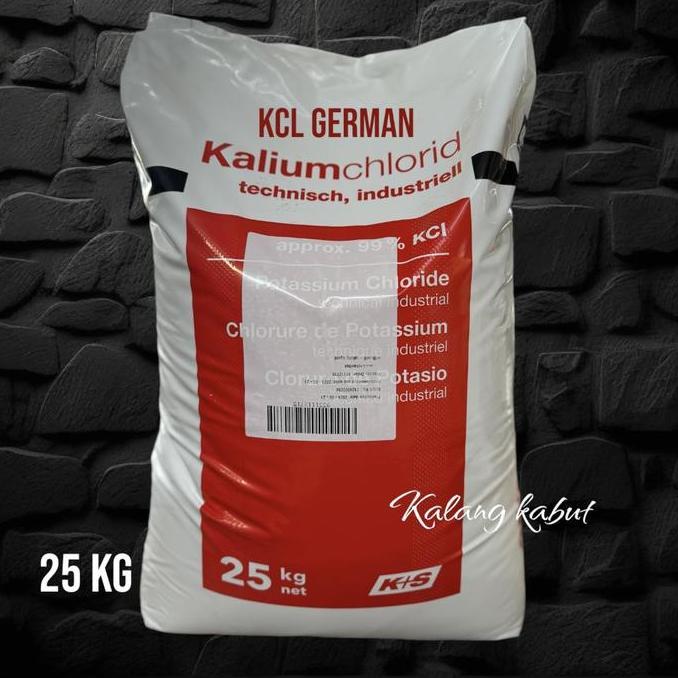 Potasium chloride - Kalium chlorid - KCL - Kalium klorida - 25 kg