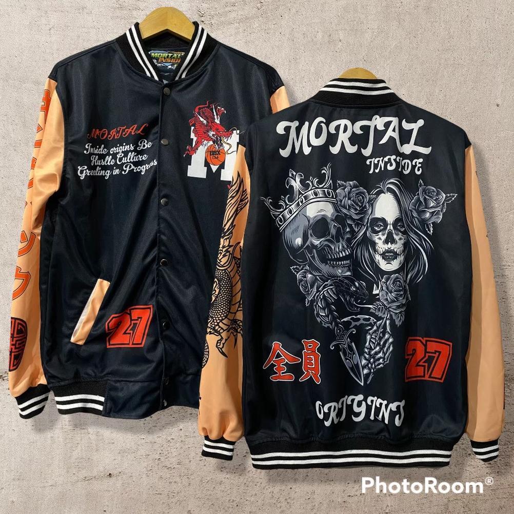 FAVORIT Jaket Varsity Baseball Memphis Origins Ronintora