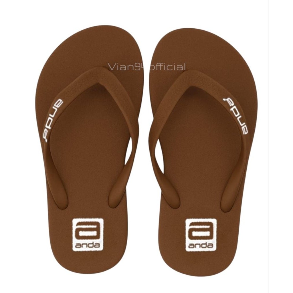 Promo Grosir Paket Usaha Sandal Jepit Pria Wanita Anda Hawai 5 Pcs Seri Nomor 36/40 38/42 41/45