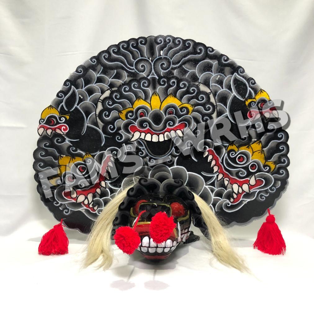 Barongan Telon Vip Ukuran 22 Full Kayu Barongan Caplokan Kayu Fm -04