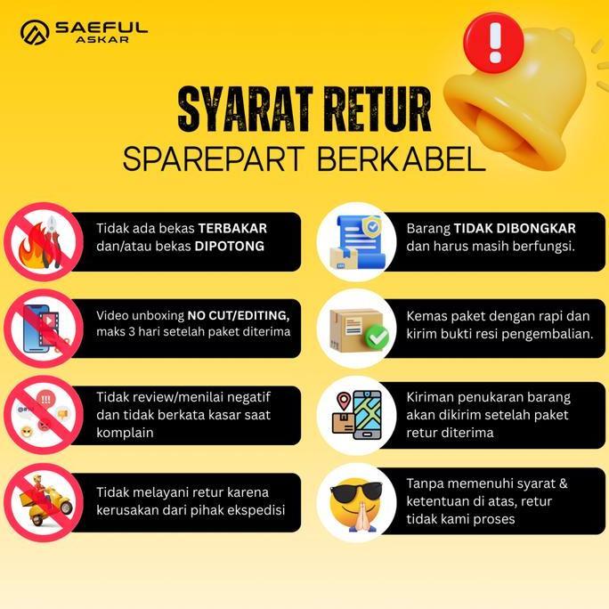 Kabel Soket Lithium 2+4 Konektor Baterai Lithium Sepeda dan Motor Listrik