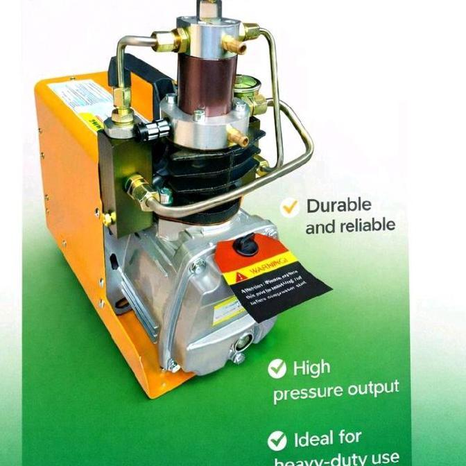 Kompresor Angin Pcp 4500 Psi Portable | Kompresor High Pressure 310Bar Isi Tabung Udara CepatKompres