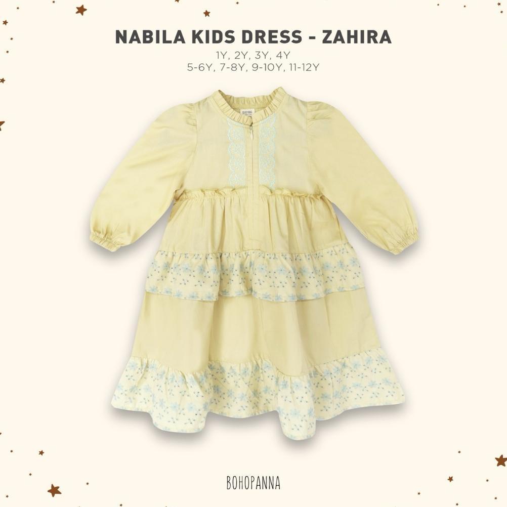 KUALITAS SUPER BOHOPANNA - RAYA COLLECTION 2026 nabila kids dress Gamis hijab anak bohopanna boho pa