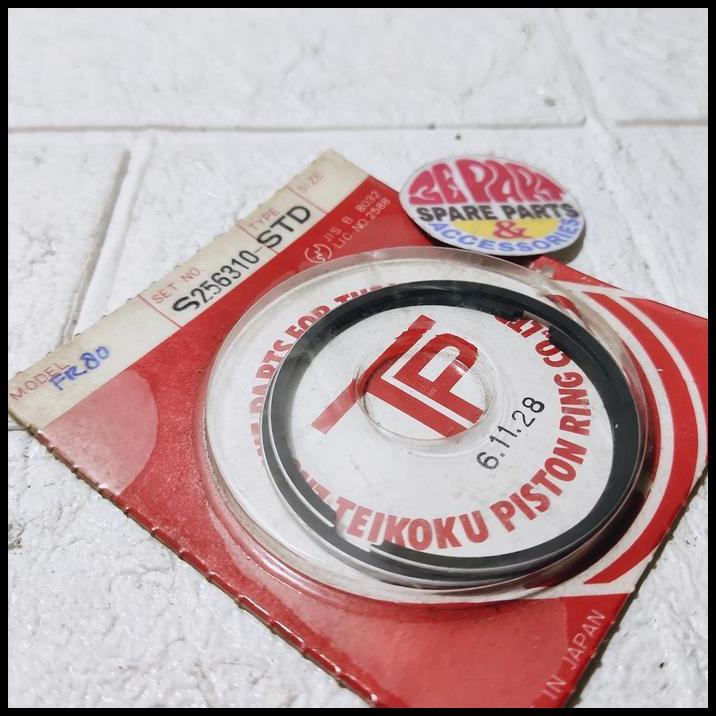 TERBARU RING SEHER FR80 STANDAR RING PISTON SEKER SUZUKI FR80 SIZE 00 