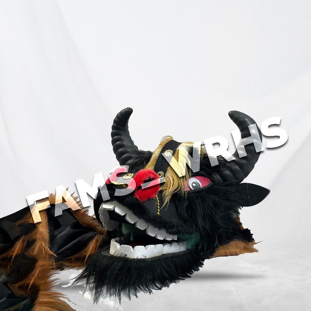 Bantengan Anak Bantengan Mangap Spons Topeng Bantengan Kerbau Fm -32