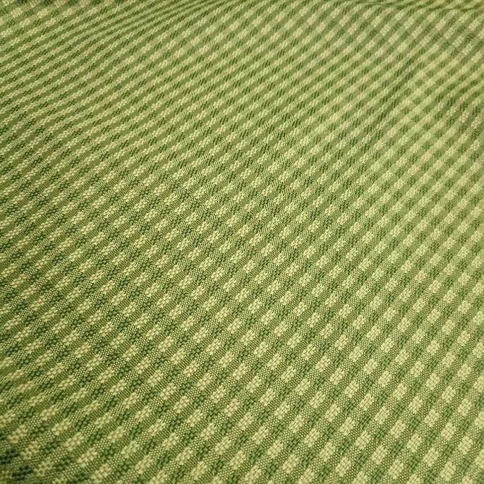 Kain Jok Mobil Tartan Fabric warna Hijau