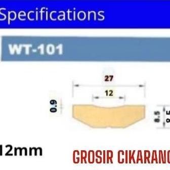 Ready Backing Ceramic welding WT 101. 12 mm