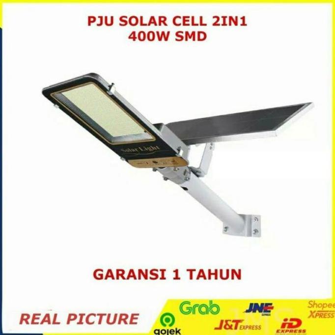 lampu jalan PJU solar panel 400 watt 400w lampu jalan led panel surya