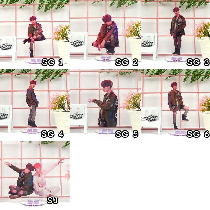 BTA5 BTS suga love yourself standee stand akrilik standing pajangan murah