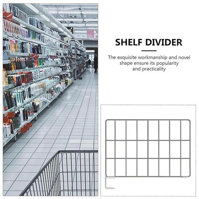 VIWIUWIU Aksesoris Rak Gondola / Sekat Rak Gondola Untuk Display Toko / Sekat Rak Minimarket