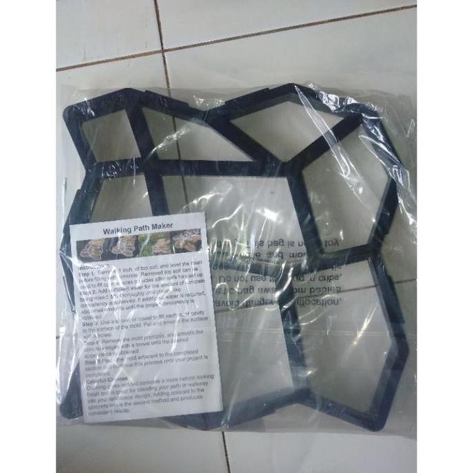 Cetakan Semen Batu Mold Semen Jalan Paving Block Conblock Taman Garden