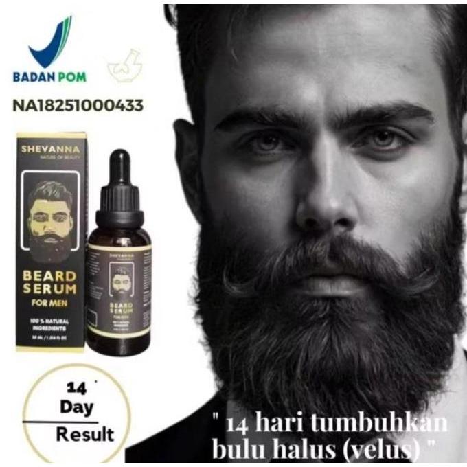 GAIZINPO Serum Penumbuh Brewok Penumbuh Kumis Cepat Serum Penumbuh Jenggot Serum Kumis Pria Beard Se