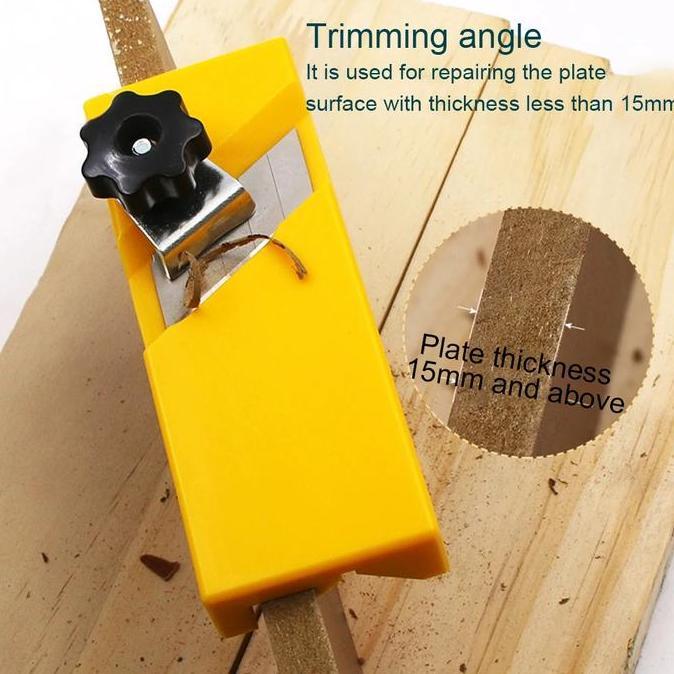VIWIUWIU Kayu Edging Manual Edge Trimmer Edging Cutter Hpl Pvc Vinyl Serut Kayu Manual